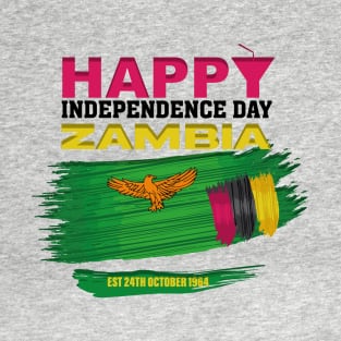 Happy Independence Day Zambia T-Shirt